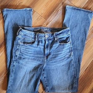 American Eagle Hi Rise Skinny Kick Jeans